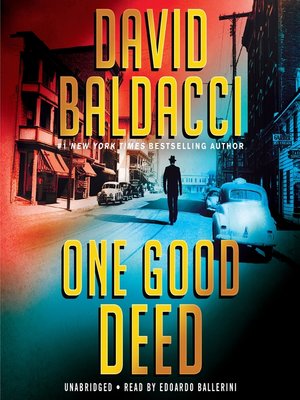 cover image of One Good Deed